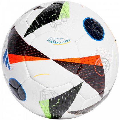 Biała piłka nożna halowa Adidas Fussballliebe Sala Pro IN9364