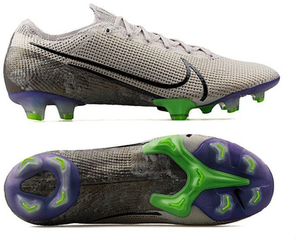Kremowe buty piłkarskie korki Nike Mercurial Vapor 13 Elite FG AQ4176-005