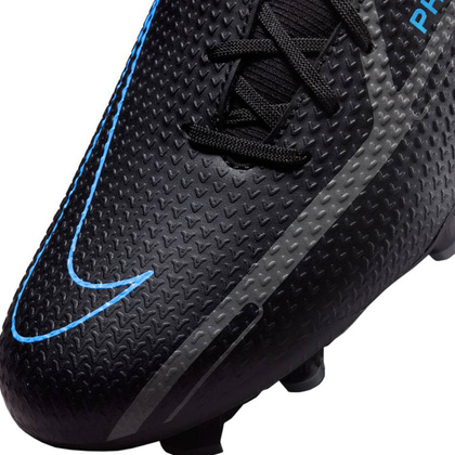 Czarne buty piłkarskie korki Nike Phantom GT2 Academy DC0797 004