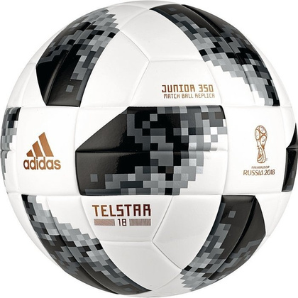 Piłka  nożna Adidas Telstar 18 Junior 350g CE8145 r5