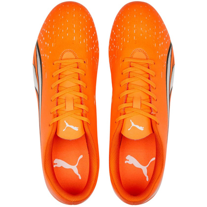 Pomarańczowe buty piłkarskie Puma Ultra Play FG/AG 107224 01