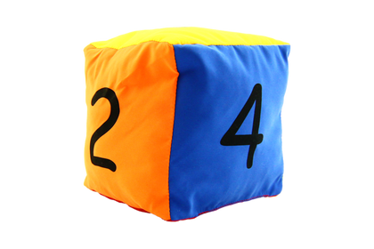 Kostka edukacyjna 15 cm - Cyfry