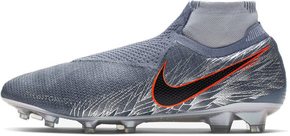 Szare buty piłkarskie korki Nike Phantom Vision Elite DF FG AO3262-408