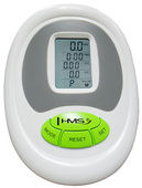 R9259* POZIOMY ROWER STACJONARNY MAGNETYCZNY HMS (9 KG) biało-zielony