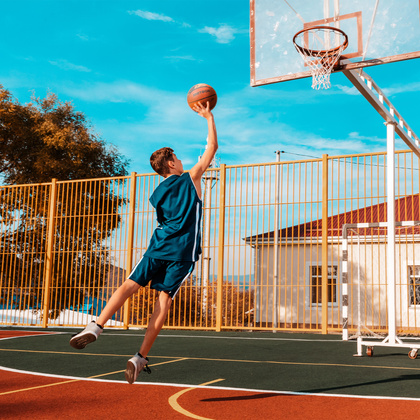 Piłka koszykowa Meteor Cover up  5