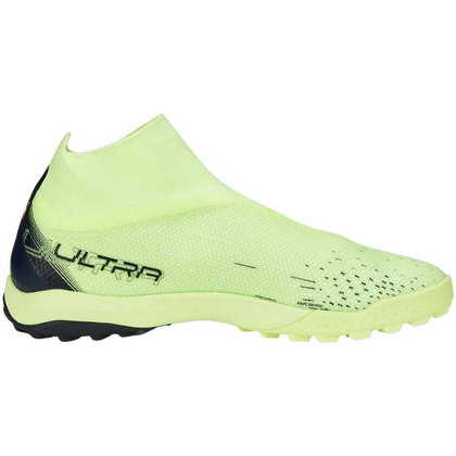 Zielone buty piłkarskie turfy Puma Ultra Match+ LL 107034 01