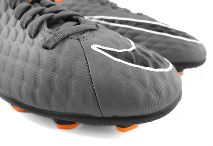 Szaro-czarne buty piłkarskie Nike Hypervenom Phantom Club FG AH7290-081