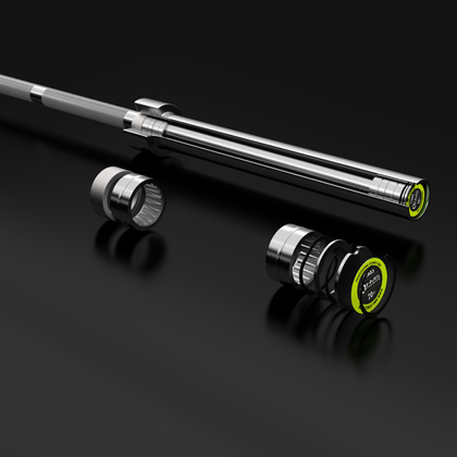 GO685 + ZG1000R GRYF OLIMPIJSKI 20KG 2200MM HMS PREMIUM