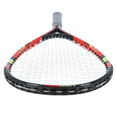 NRS001 ZESTAW DO CROSSMINTONA 2 RAKIETY + LOTKI + POKROWIEC CZERWONY NILS