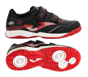 Czarno-czerwone buty sportowe Joma Powerful 2501 POJW2501INV