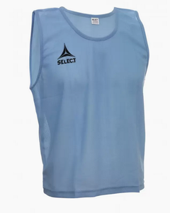 Błękitny znacznik piłkarski sportowy narzutka Select Basic Mini 640007