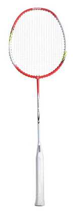 Biało-czerwona rakietka do badmintona Teloon Tsunami TL300