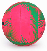 Biało-zielona piłka do siatkówki plażowej Smj Princess Beach Cup
