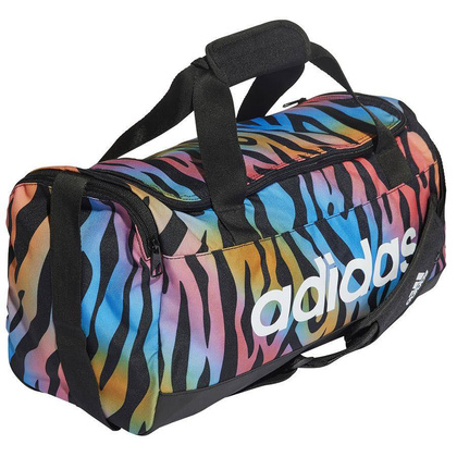 Kolorowa torba Adidas Tailored Graphic Duffel Bag HC7227
