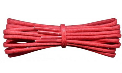 Czerwone sznurowadła do butów LeWer 120cm