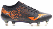 Czarno-pomarańczowe buty piłkarskie Joma Propulsion Lite 801 SG