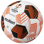 Biało-pomarańczowa piłka nożna meczowa Molten UEFA Europa League 2023/24 F5U5000-34