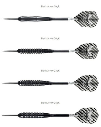 Rzutki Harrows BLACK ARROW Steeltip
