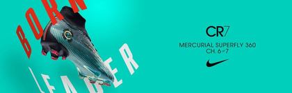 Buty Nike Mercurial Superfly Club CR7 TF AJ3088-390 JR