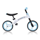 Biało-błękitny rowerek biegowy Globber Go Bike Duo 614-201