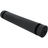 MATA FITNESS JOGA PILATES  EVA 180x60x0,4CM CZARNA