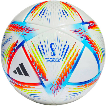Biała piłka nożna Adidas Al Rihla League 290g Fifa World Cup 2022 H57797 - Junior