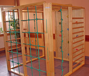 Zestaw gimnastyczny 200x200x200cm