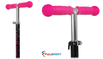 HULAJNOGA 3-KOŁOWA AF-WG05 PINK-BLACK