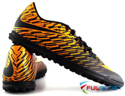 Pomarańczowo-czarne buty piłkarskie na orlik Nike Bravatax TF 844437-002
