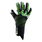 Czarno-zielone rękawice bramkarskie Football Masters Fenix Green