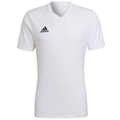 Biało-czarny strój sportowy na WF Adidas Entrada 22 HC5071 + H57504