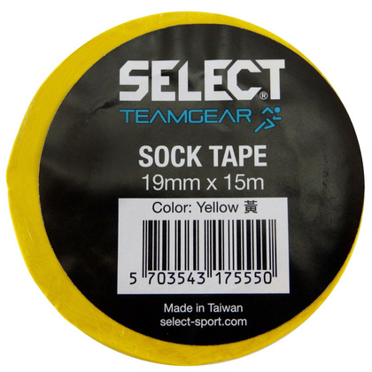 Żółta taśma do skarpet Select Tape 1,9 cm x 15 m