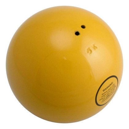 Kula do pchania metalowa 5 kg żółta Legend
