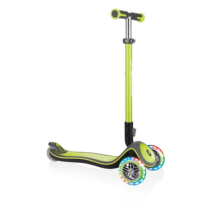 Zielona Hulajnoga Globber Elite Deluxe Lights 444-406