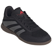 Czarno-szare buty piłkarskie Adidas Predator League IN ID3827 - Junior