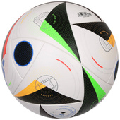 Biała piłka nożna Adidas Fussballliebe Competition Euro 2024 IN9365