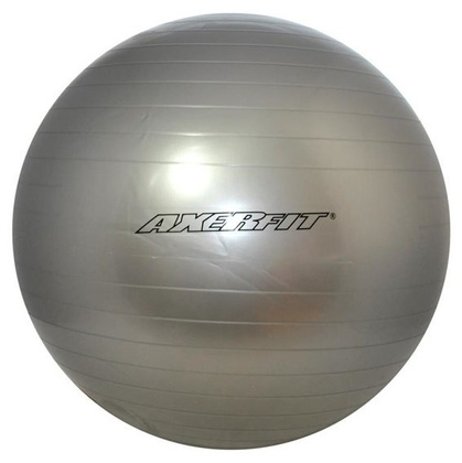Piłka gimnastyczna Axer Standard A1745 65 cm srebna