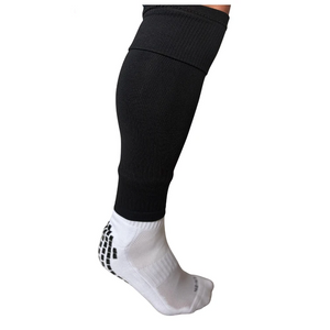 Getry/ skarpety piłkarskie czarne bez stóp 37-41