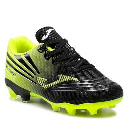 Czarno-seledynowe buty piłkarskie korki Joma Propulsion 2201 PRJS2201FG - Junior