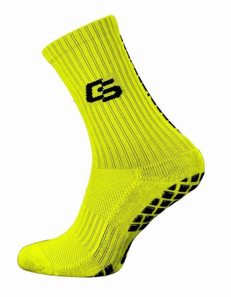 Seledynowe skarpety sportowe-antypoślizgowe Control Socks Fluo
