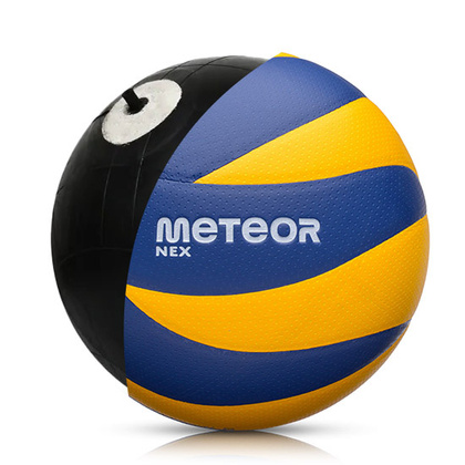 Piłka siatkowa Meteor Nex żółty/niebieski