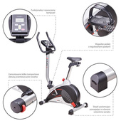 M6995 ROWER STACJONARNY MAGNETYCZNY HMS