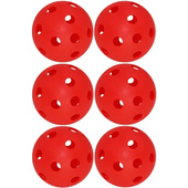 PIŁKA UNIHOC MECZOWA CZERWONY XQMAX 6SZT