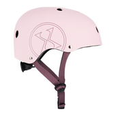 MTW001-1 KASK CIEMNO-RÓŻOWY ROZM. M(55-58CM) NILS EXTREME