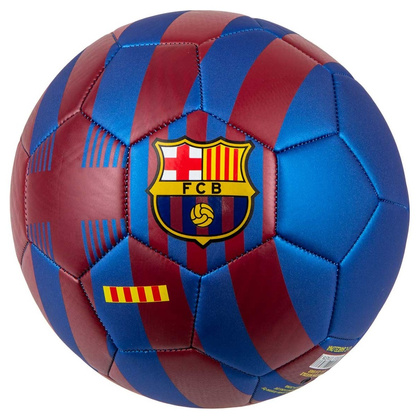 Granatowo-bordowa piłka nożna FC Barcelona 3374378