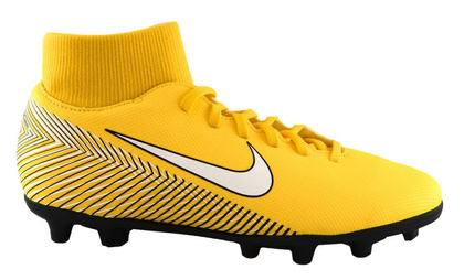 Żółto-czarne buty piłkarskie Nike Mercurial Superfly Club Neymar  MG AO9467-710