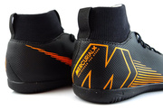 Czarne buty piłkarskie na halę Nike Mercurial Superfly Club IC AH7346-081