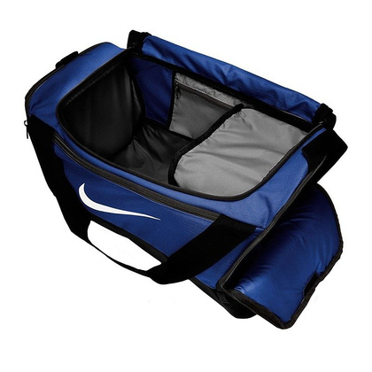 Niebieska torba sportowo-podróżna Nike Brasilia Training Duffel Bag 9.0 BA5957-480 rozmiar S