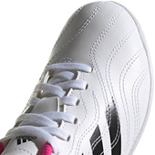 Białe buty piłkarskie halówki Adidas Copa Sense.4 FX1974 - Junior