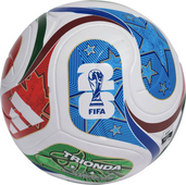 Kolorowa piłka nożna Adidas Fifa World Cup 2026 Trionda League JD8045 + pudełko
